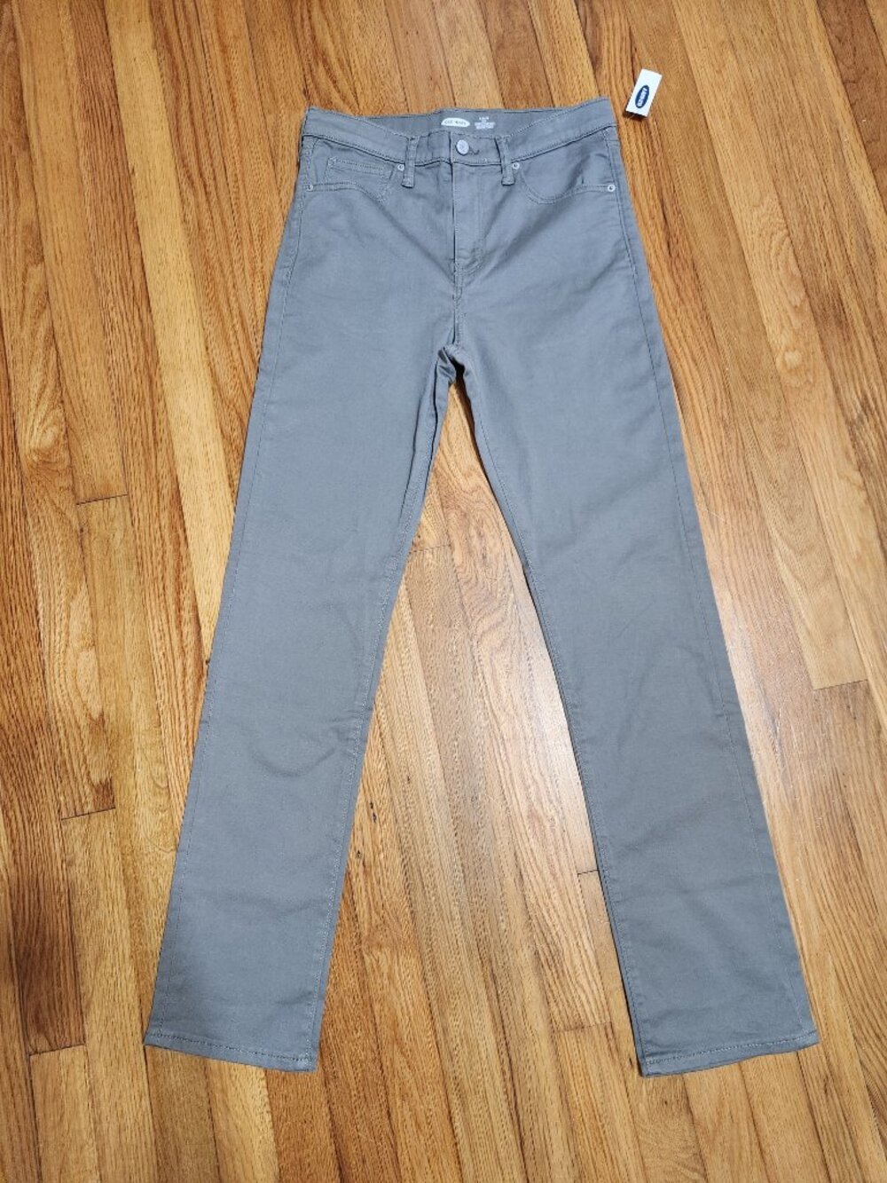 Old Navy Boy's Karate Built-In Flex Max Slim Denim Pants - Gray - Size 16